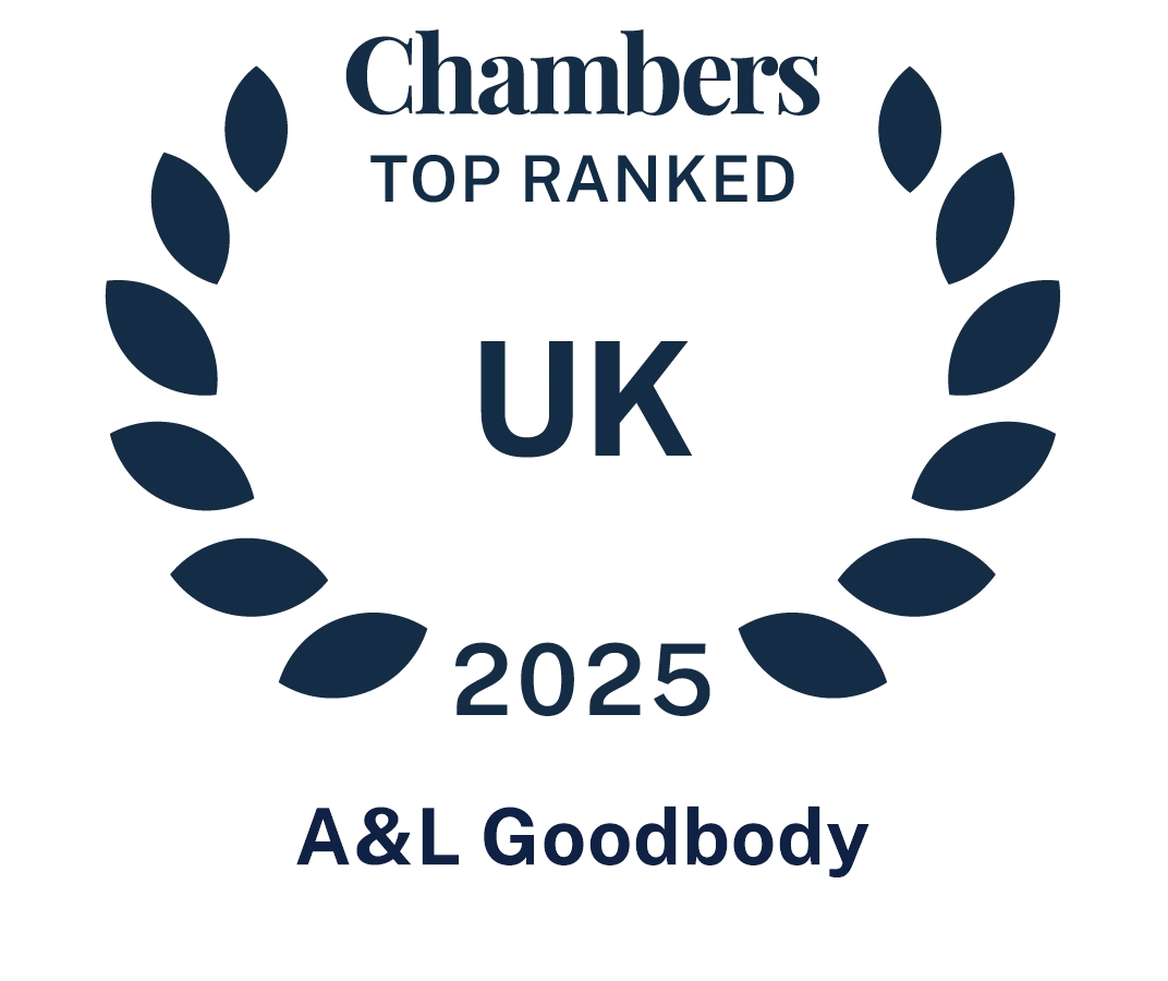 Chambers UK Top Ranked Law Firm 2025