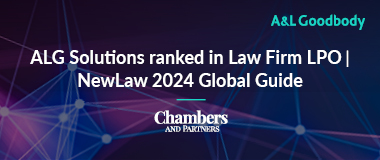 ALG Solutions ranked in Chambers & Partners Law Firm LPO I NewLaw 2024 Global Guide 